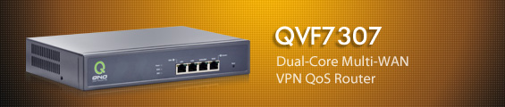 QNO QVF7307 Multi-Core Multi-WAN VPN Load Balancer Router QNO QVF7307 Multi-Core Multi-WAN VPN Load Balancer Router