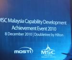 DDS MSC CDP Award Night 2010