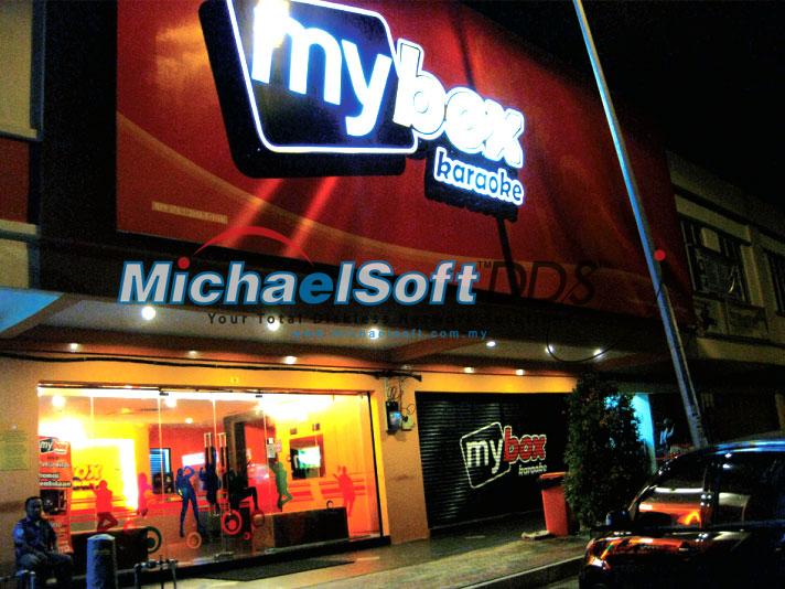 Michaelsoft DDS Diskless Karaoke System in MYBOX Nilai
